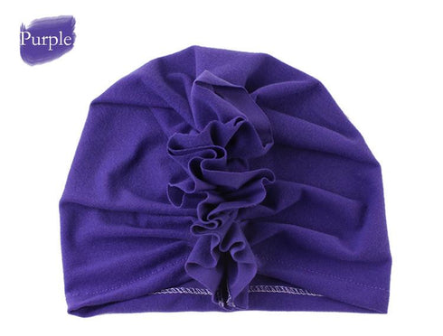 Spring and summer elastic baby hat, Circumference 13-16 in